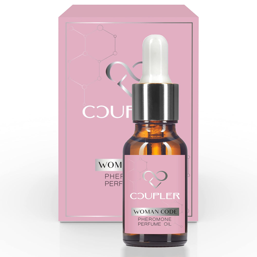 COUPLER pheromone oil for women in a 10ml bottle, ideal for confident evenings