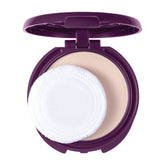 CoverGirl Advanced Radiance pressed powder Natural compact close-up for radiant, even skin.