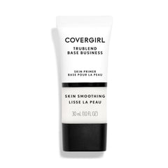 CoverGirl Base Business Primer bottle shows a silky, skin-smoothing base.