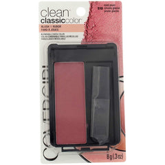 Applied shade creates natural flush along cheekbone for day-to-night wear.