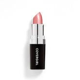 CoverGirl Continuous Color Lipstick Sugar Almond 010 open cap showing moisturizing color