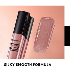 COVERGIRL Exhibitionist creamy gloss texture shown in close-up.