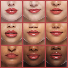 Sleek lipstick tube shows shade HOT 305 ready for day to night looks.