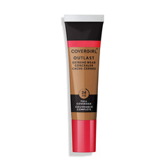 Close-up of CoverGirl Outlast Extreme Wear Concealer applicator delivering precise blending
