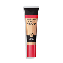 Close-up of CoverGirl Outlast Extreme Wear Concealer with liquid dispense for precise application.