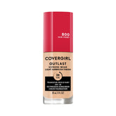 Covergirl Outlast Extreme Wear foundation bottle showing long-lasting coverage