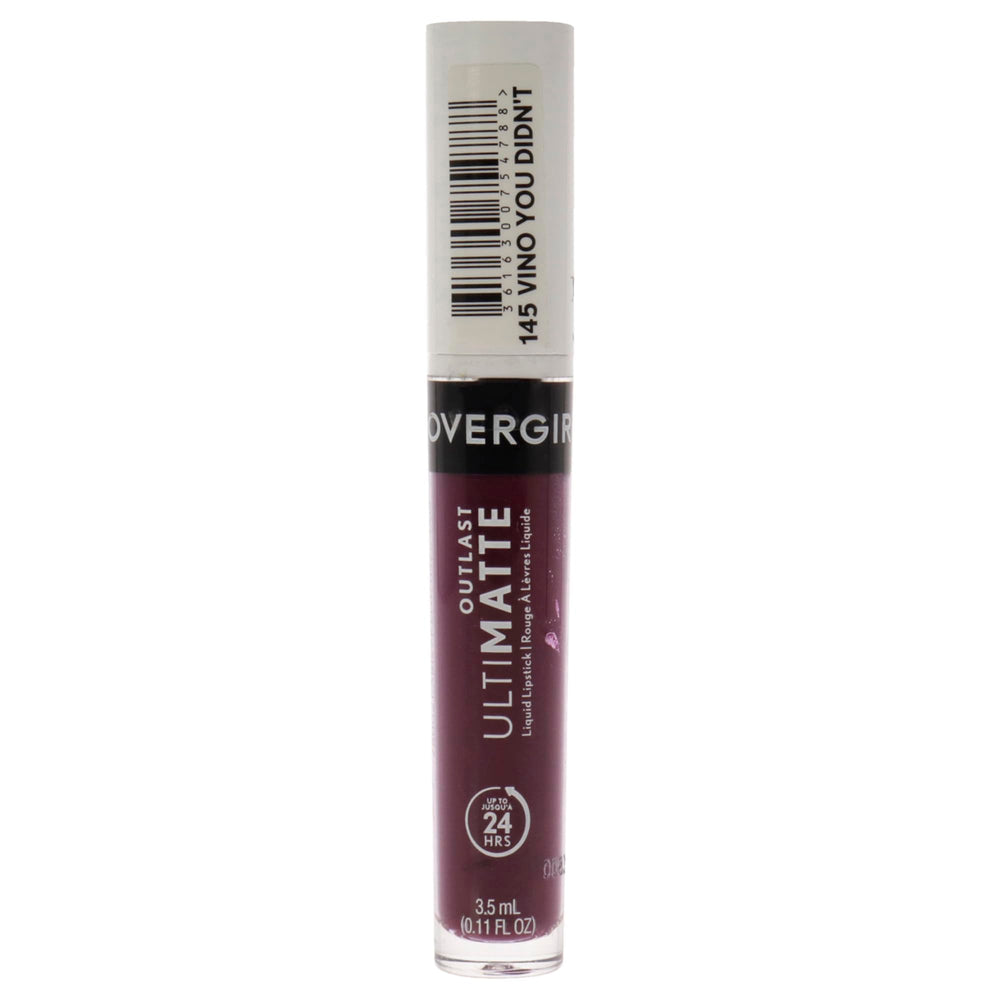 CoverGirl Outlast Ultimatte bottle in Vino You Didn’t for precise, transfer-resistant color.