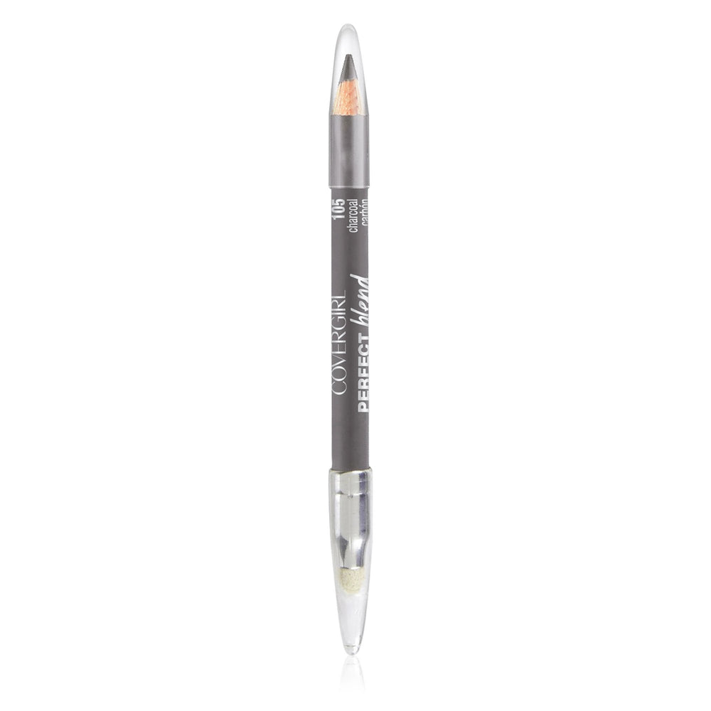 CoverGirl Perfect Blend Eyeliner Pencil Charcoal for precise lines and easy smoky eyes.