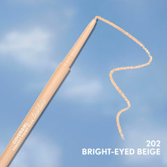 CoverGirl Perfect Point Plus Lashline micro-tip in use for defined eyes