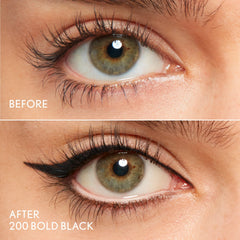 Packaging shot shows vegan and clean formula labeling for CoverGirl Lashline pencil.