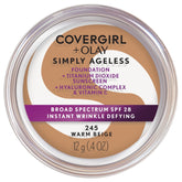 CoverGirl Simply Ageless foundation pump for quick, even application and a smooth finish.