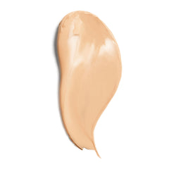 CoverGirl Simply Ageless swatches in warm beige 245 show a natural shade match.