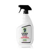 Cowboy Magic Super Body Shine bottle pour for quick grooming shine.