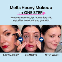 coxir Ultra Hyaluronic Cleansing Oil pack highlights two-pack convenience