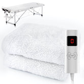 Crablux massage table heating pad close-up showing durable warmth for professional use.