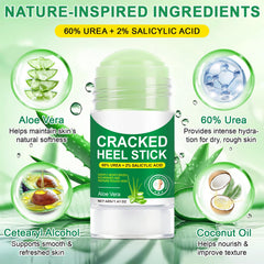 Cracked Heel Stick absorbs quickly without greasiness