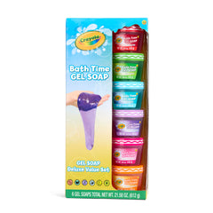 Crayola Bath Time Slime bottle highlights colorful, playful cleansing for kids.