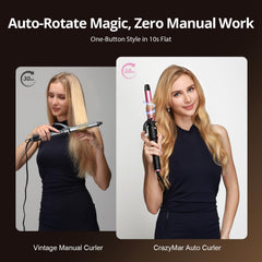 CrazyMar ceramic barrel 0.75 inch for smooth, defined curls
