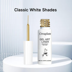 Creaglam Gold Gel Liner produces elegant swirls and foil effects.
