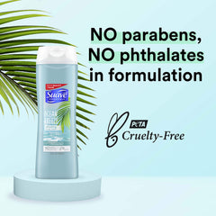 Creamy lather close-up from Suave Ocean Breeze body wash.