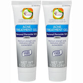 Create and Bundle Equate 2-Pack box and tubes for on-the-go acne relief.