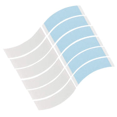 Create Beauty Lace Front Wig Tape blue roll applying for easy, strong hold.