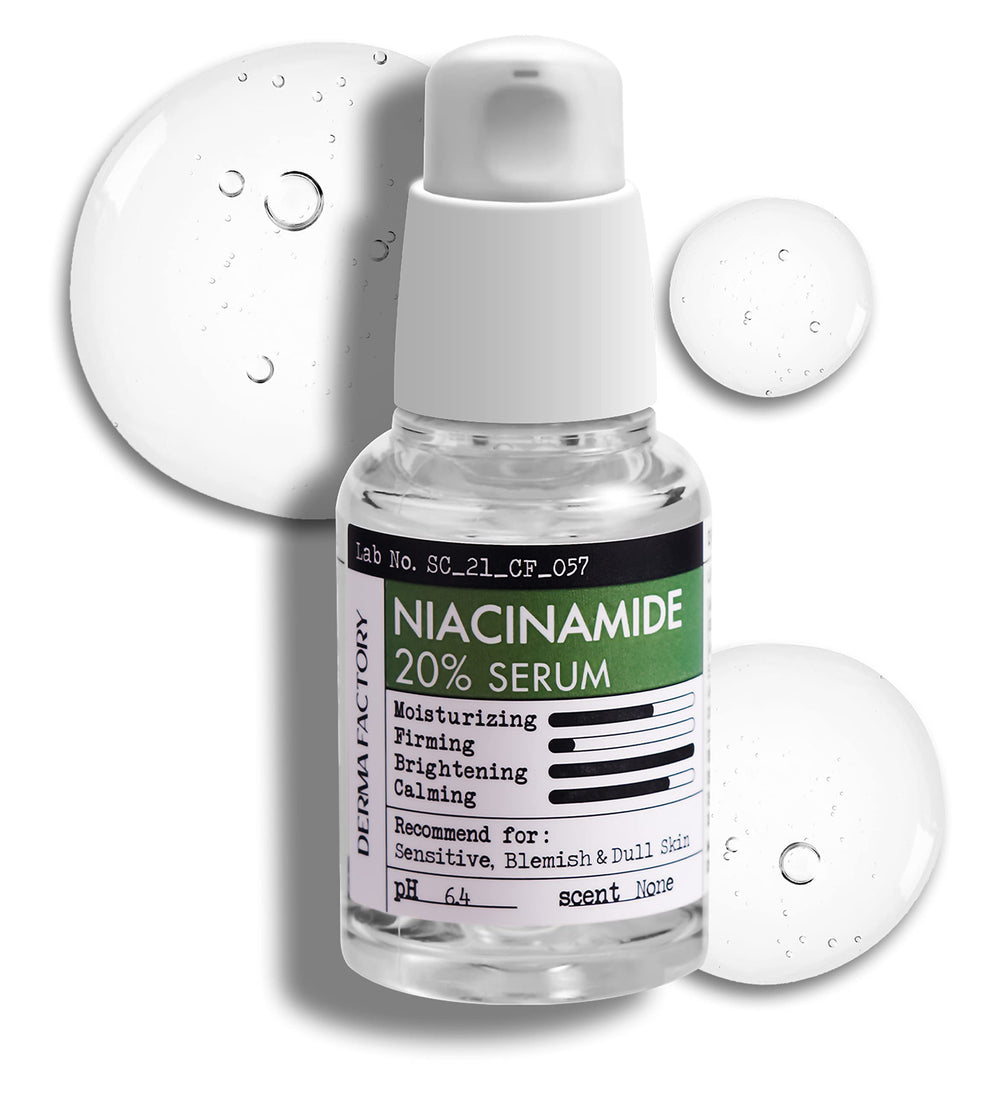 CrediThink Niacinamide 20% serum with Damask rose water for brighter, smoother skin