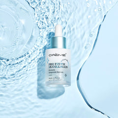 Elegant packaging of The Crème Shop Pro-Youth serum for daily use.