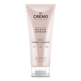 Cremo Jasmine Tuberose Reserve bottle with moisturizing shave cream for a smooth shave