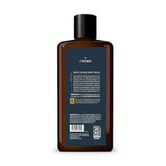 Cremo Reserve Collection Palo Santo label conveys luxury branding and scent depth.