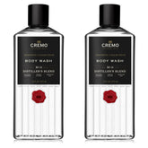 Cremo Rich-Lathering Distiller’s Blend bottle with rich lather for a refreshing shower.