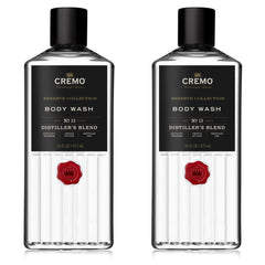 Cremo Rich-Lathering Distiller’s Blend bottle with rich lather for a refreshing shower.