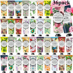 CRISTALBOX 36-pack rose lotion for daily moisture and mood enhancement.