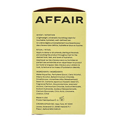 Crown Affair leave-in texture swatch reveals natural shine without weight.