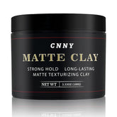 Crownnaturally hair clay 3.53oz bottle with matte finish for versatile daily style.