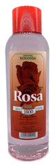 Crusellas 1800 Rose Splash bottle enhances ambiance with rose scent
