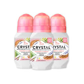 Crystal Essence Coconut Vanilla roll-on bottle ready for daily mineral-salt protection.