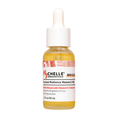 Crystal Essence MyChelle Instant Radiance Oil bottle showcasing glow and hydration.