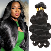 CSCHS body wave 18-inch hair bundles for seamless weave and fullness