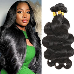 CSCHS body wave 18-inch hair bundles for seamless weave and fullness