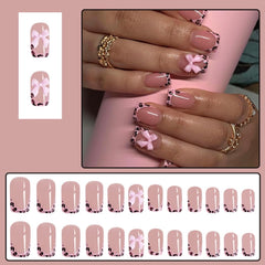 CTTHNBD glue-on nails and file for quick at-home manicure.