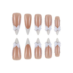CTTHNBD stiletto press-on nails for a quick, dramatic look.