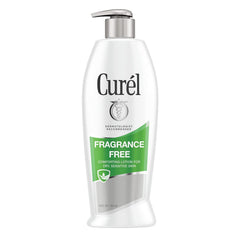Curel Daily Moisture fragrance-free lotion bottle front view for daily dry skin hydration