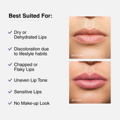 Cureskin tinted lip balm packaging on display in a sleek setup