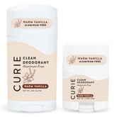 Curie Warm Vanilla Stick with smooth glide for daily freshness