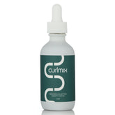 CurlMix Growth Serum drops of grapeseed oil on scalp for hydration and shine.