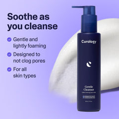 Curology formula with glycerin and oat extract for soothing hydration.