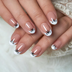 Curvlife nail glue and adhesive tabs shown for secure, long-lasting wear at home.