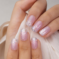 Curvlife nail glue and adhesive tabs kit for long-lasting wear.