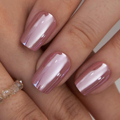 Curvlife nails with soft gel finish for comfortable, natural-looking wear.